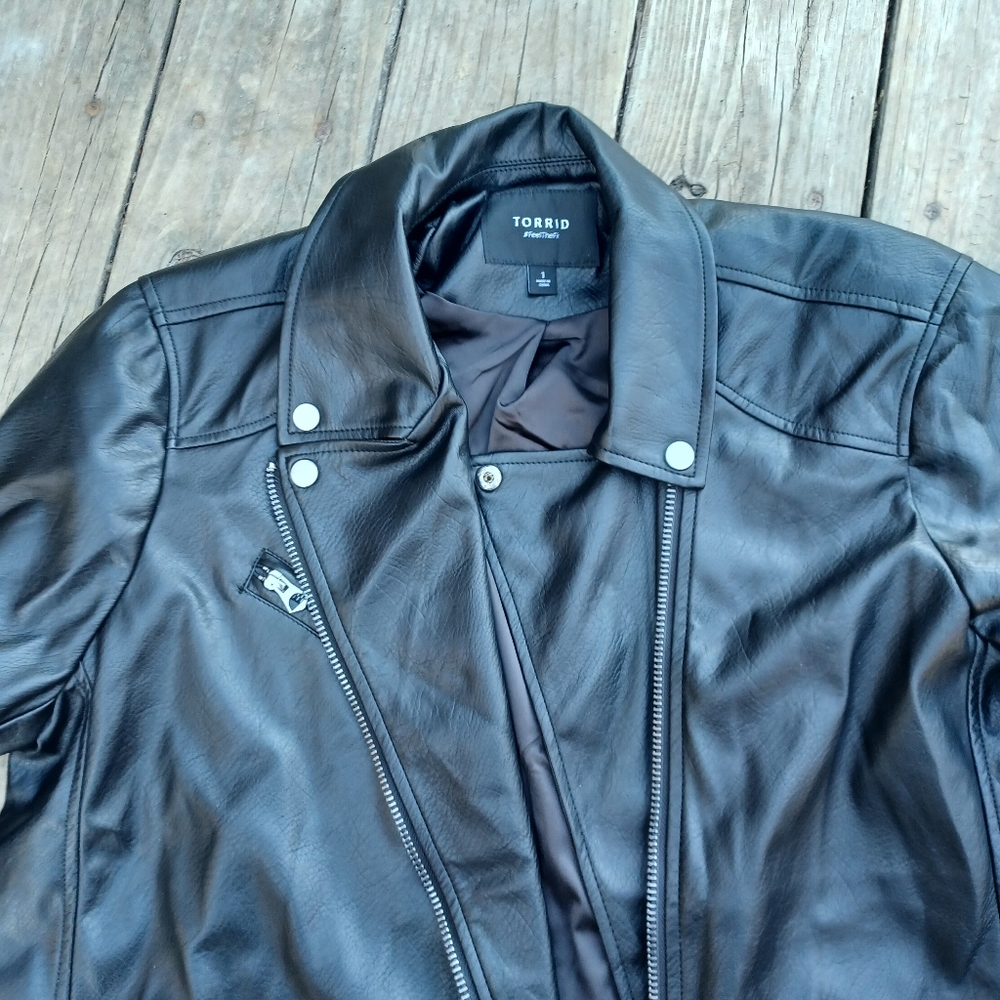 Torrid Leather Jacket - Picture 5 of 8